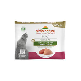 Almo Nature HFC Natural Recetas Variadas de Atun y Pollo en sobre para gatos