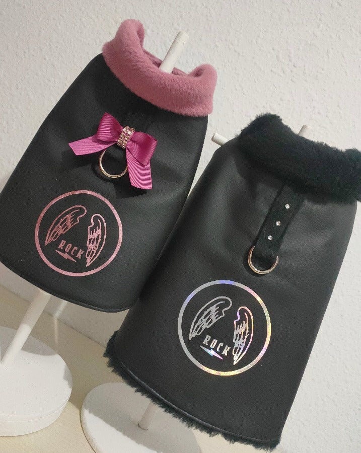 Ideal Pets Abrigo Rock and Love Rose para perros thumbnail