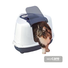 Nice Care Arenero Flip Corner Azul para Gatos