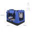 Transportín para mascotas | 57 cm x 38 cm x 44 cm | Plegable | Talla M | Soporta 10 kg | Azul | Balú | Mobiclinic, , large indicador imagen numero 5