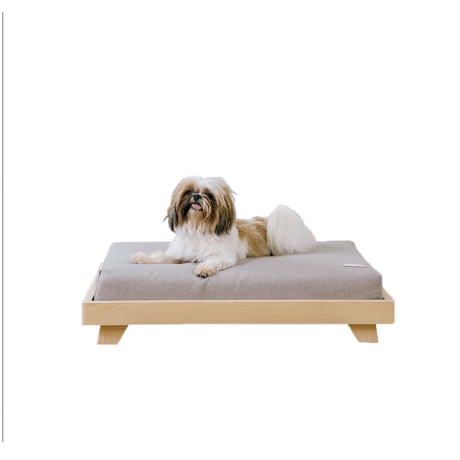 Micupets tatami koda cama madera de natural para perros, , large Imagen numero 2
