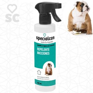 Spray repelente para micciones de perro