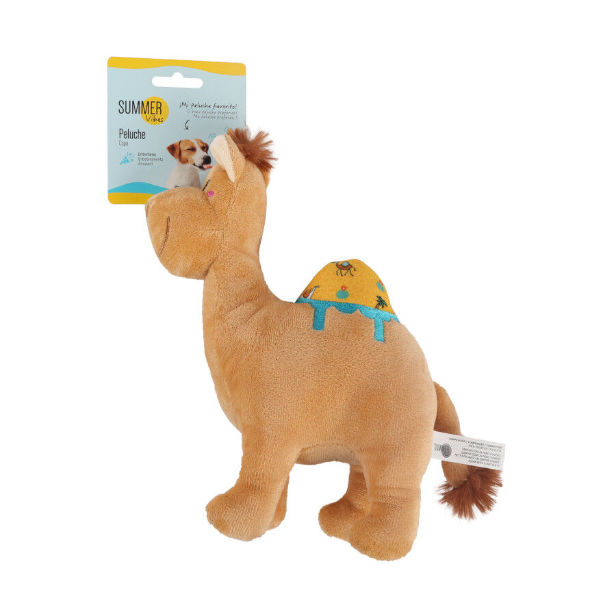 Summer Vibes Camello de peluche para perros thumbnail