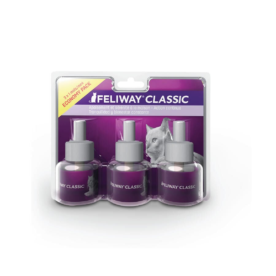 Feliway Classic Difusor y/o Recambio Tranquilizante para gatos