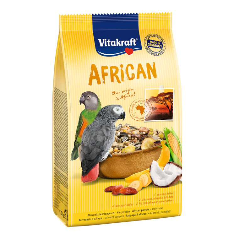 Vitakraft comida para loros grises africanos image number null
