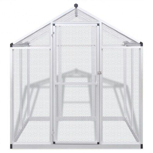 Pajarera de gran tamaño para pájaros de aluminio thumbnail