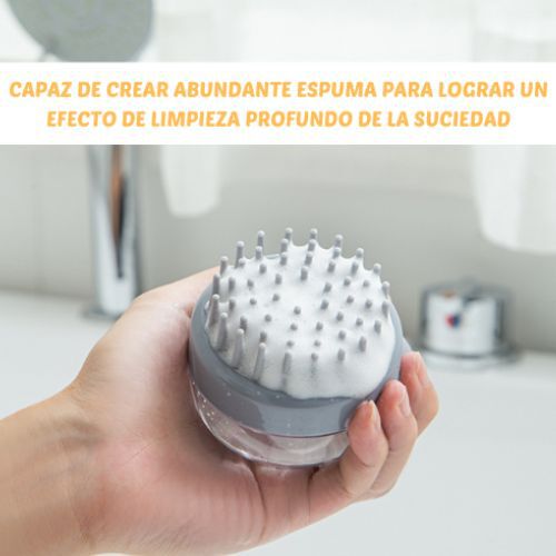 Cepillo masajeador multifunción Gris thumbnail