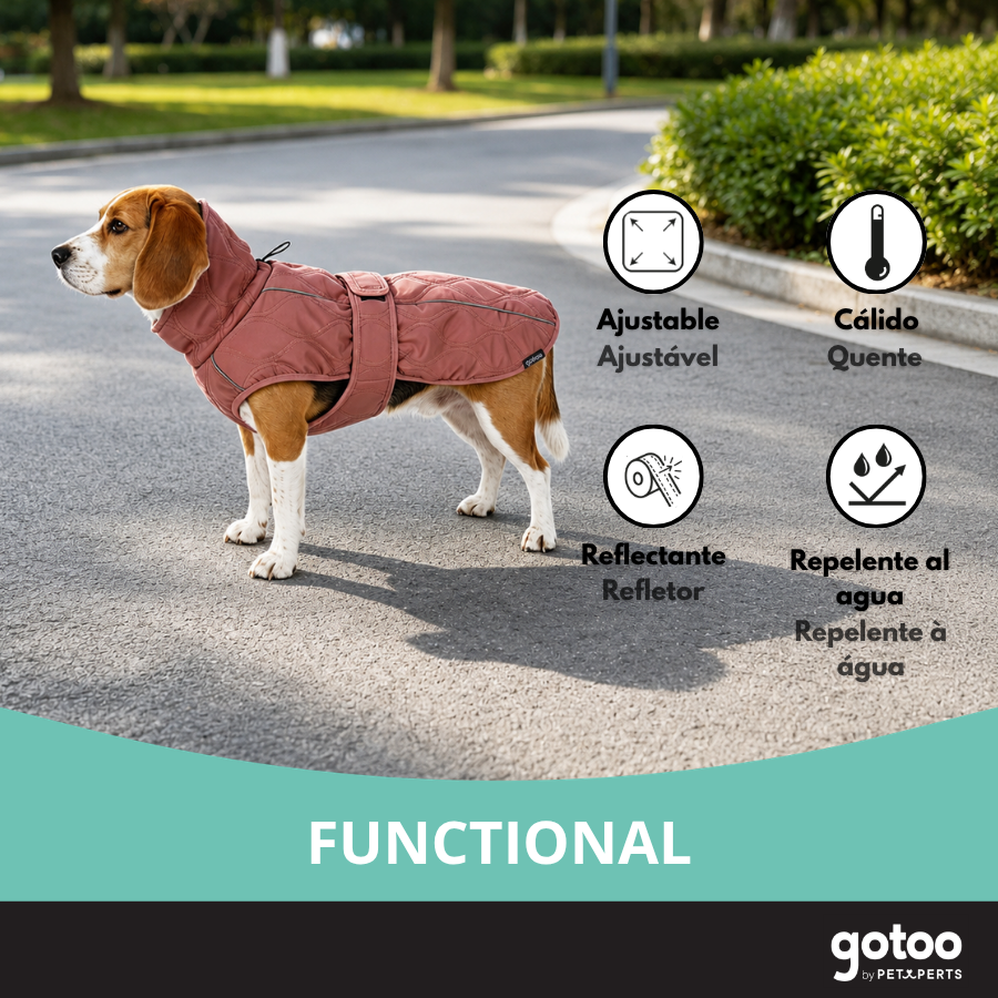 Gotoo Chaqueta Rosa para perros, , large Imagen numero 6