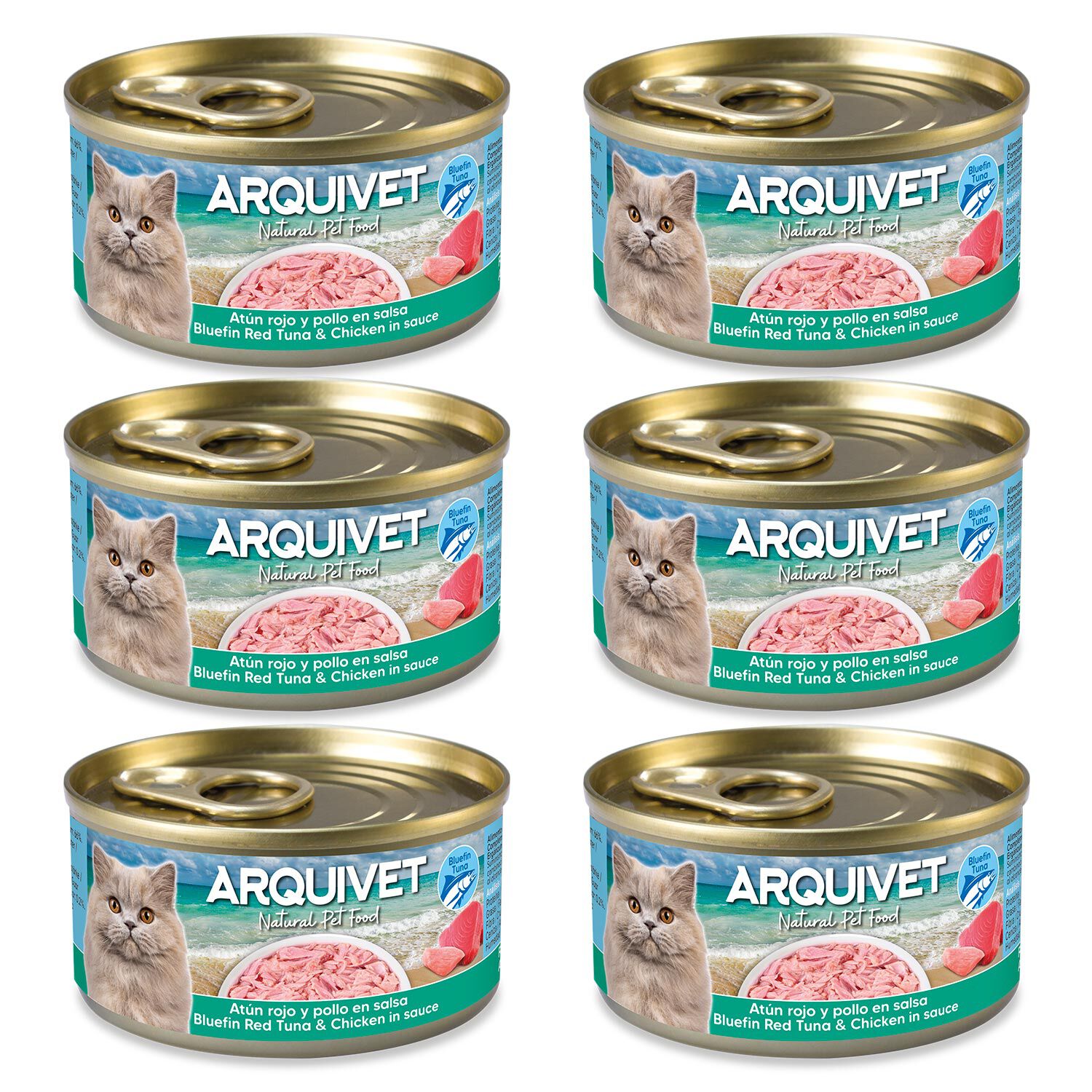 Blue Fin Red Tuna with Chicken 80gr, , large Imagen numero 2