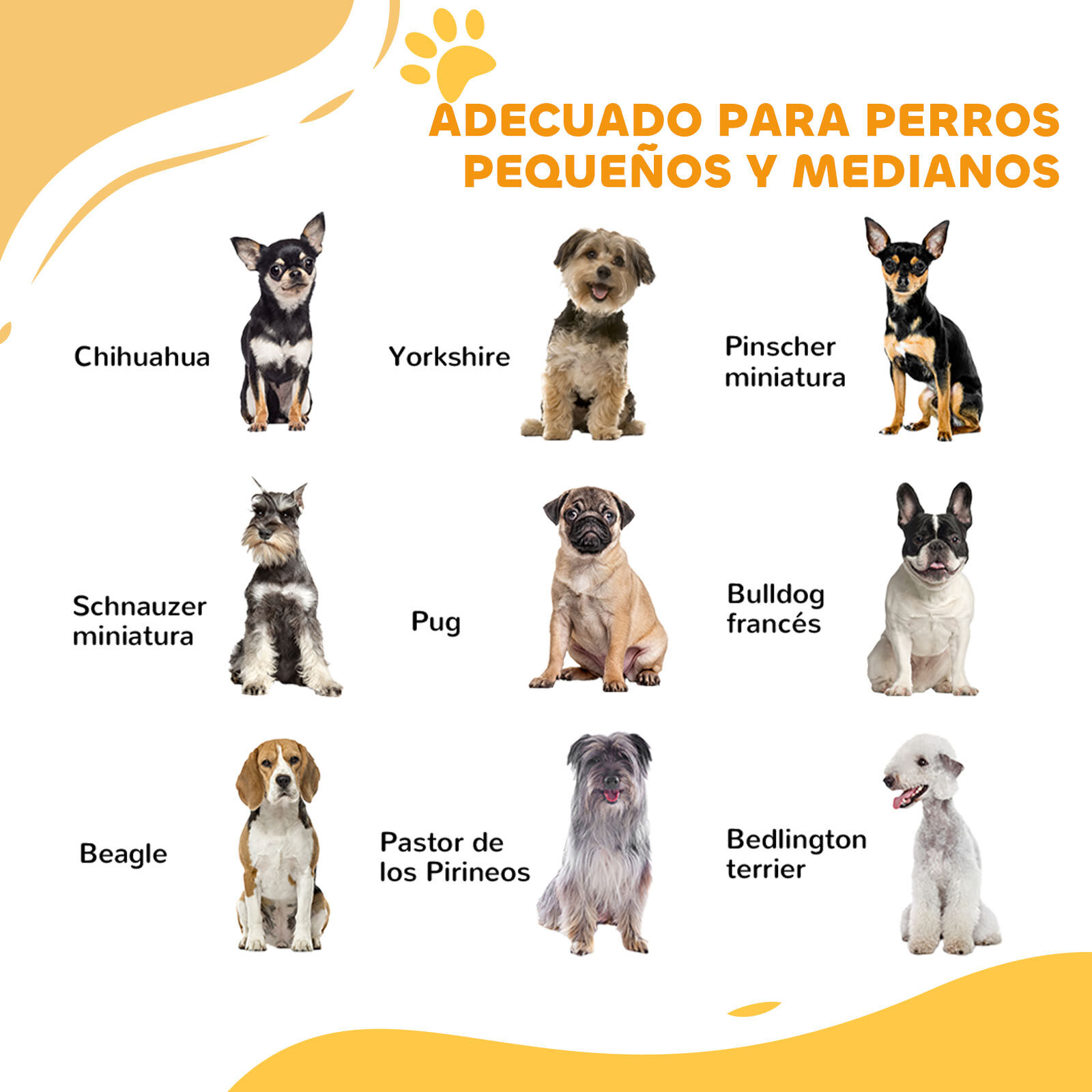 PawHut Barrera de Seguridad para Perros Extensible 74-100 cm, para Puertas y Escaleras, Puerta de Seguridad para Mascotas, con Montaje a Presión y Doble Bloqueo, Blanco thumbnail