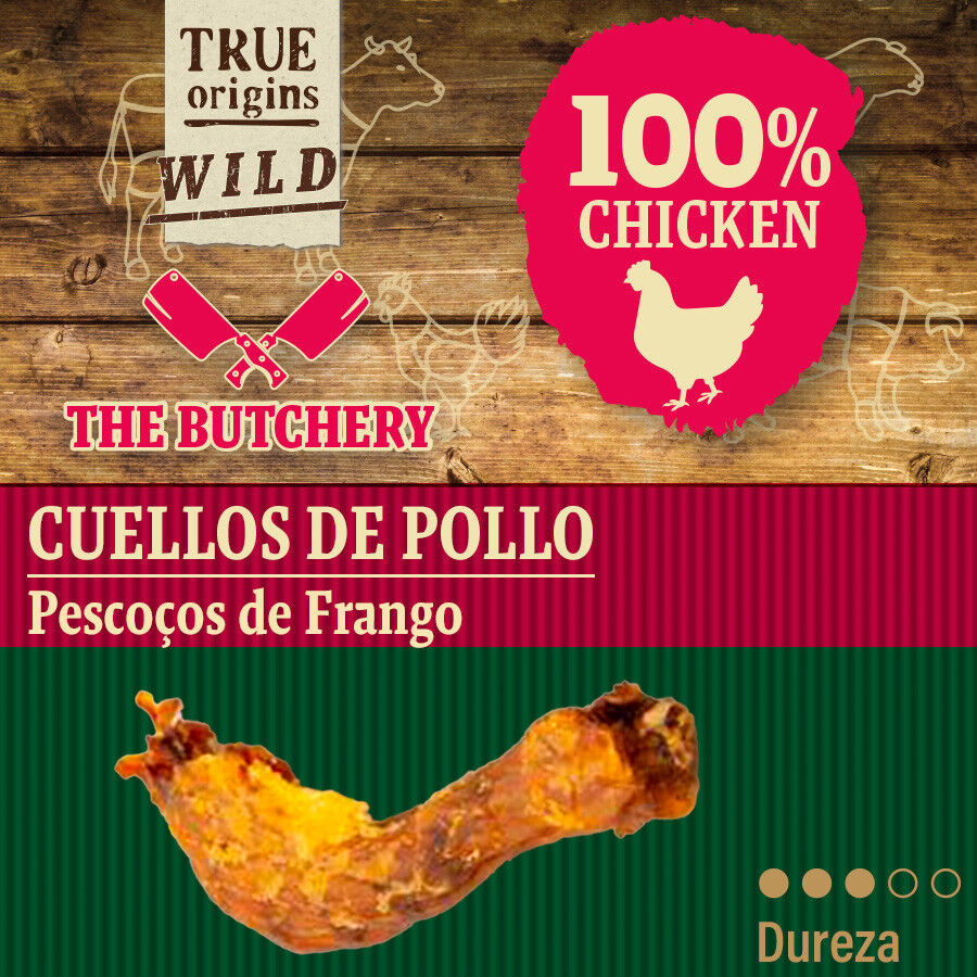 True Origins Wild Cuellos de Pollo Snack para perros, , large Imagen numero 4