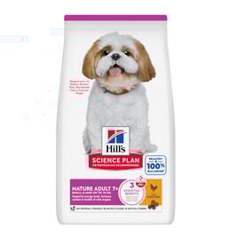 Hill's Science Plan Mature Adult Small y Mini pollo pienso para perros
