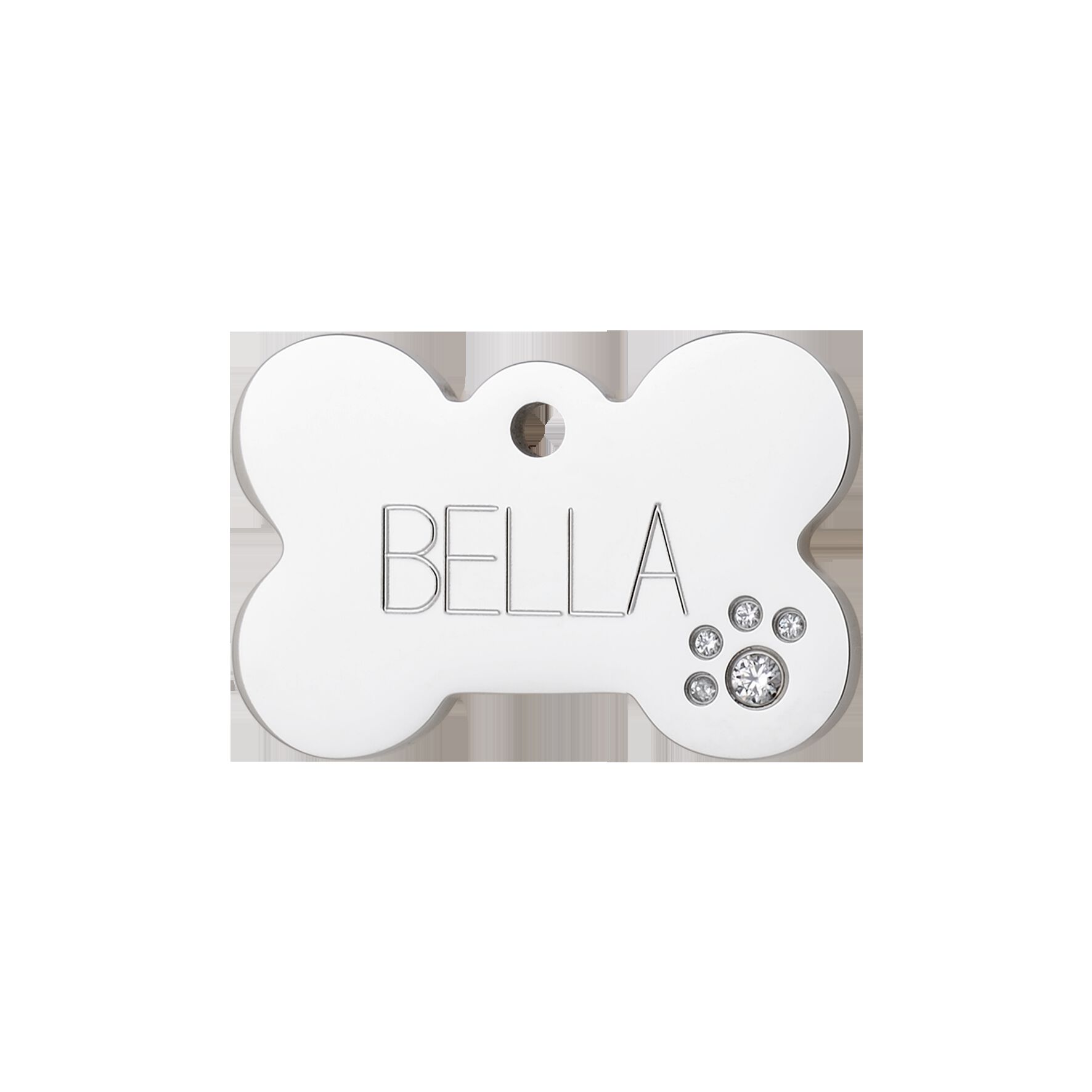 Placa identificativa Diamante Hueso para perros, , large Imagen numero 3