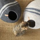 Mishum cueva Petra para gatos color Gris claro , , large image number null