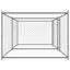 vidaXL Jaula de perros con puertas acero galvanizado gris 8x2x1,5 m, , large indicador imagen numero 22