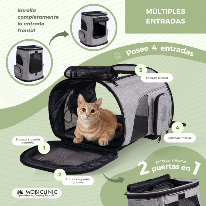 Mobiclinic Bolsa Transportín plegable para mascotas thumbnail