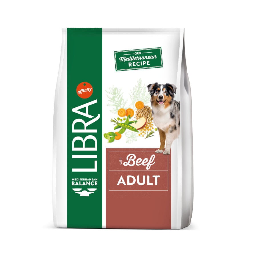 Libra Adult Buey pienso para perros