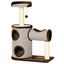 PawHut árbol rascador marrón para gatos medianos, , large indicador imagen numero 1