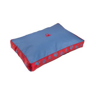 Benetton funda colchon huellas Azul