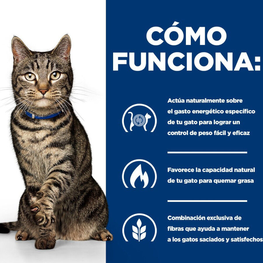 8 kg Hill's Prescription Diet Metabolic Salm&oacute;n pienso para gatos, , large Imagen numero 7