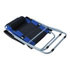 Tumbona Outsunny de acero reclinable y plegable Azul y Negro, , large image number null