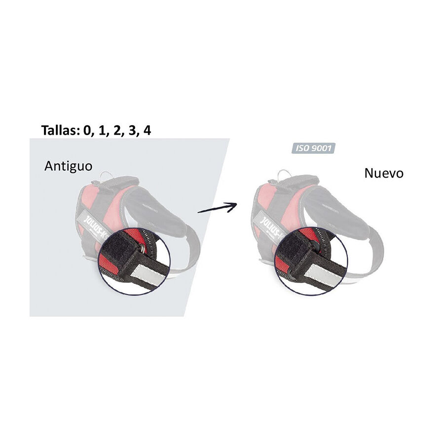 Julius-K9 IDC Arnés Rojo para perros thumbnail