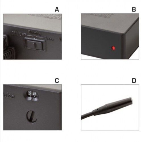 Termostato de atenuación e impulso 300W color Negro thumbnail