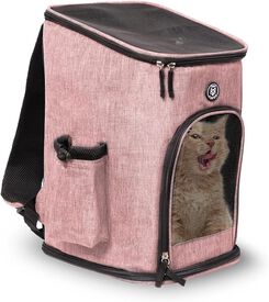 Mochila Porta Animales Rosa