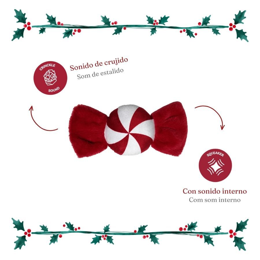 Wonder Christmas Caramelo Juguete para perros, , large Imagen numero 4