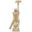 Rascador con poste de sisal para gatos color Beige, , large indicador imagen numero 5
