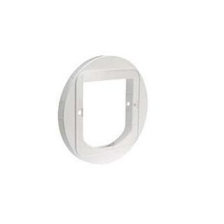 Cstore superflap puerta con microchip blanco para gatos