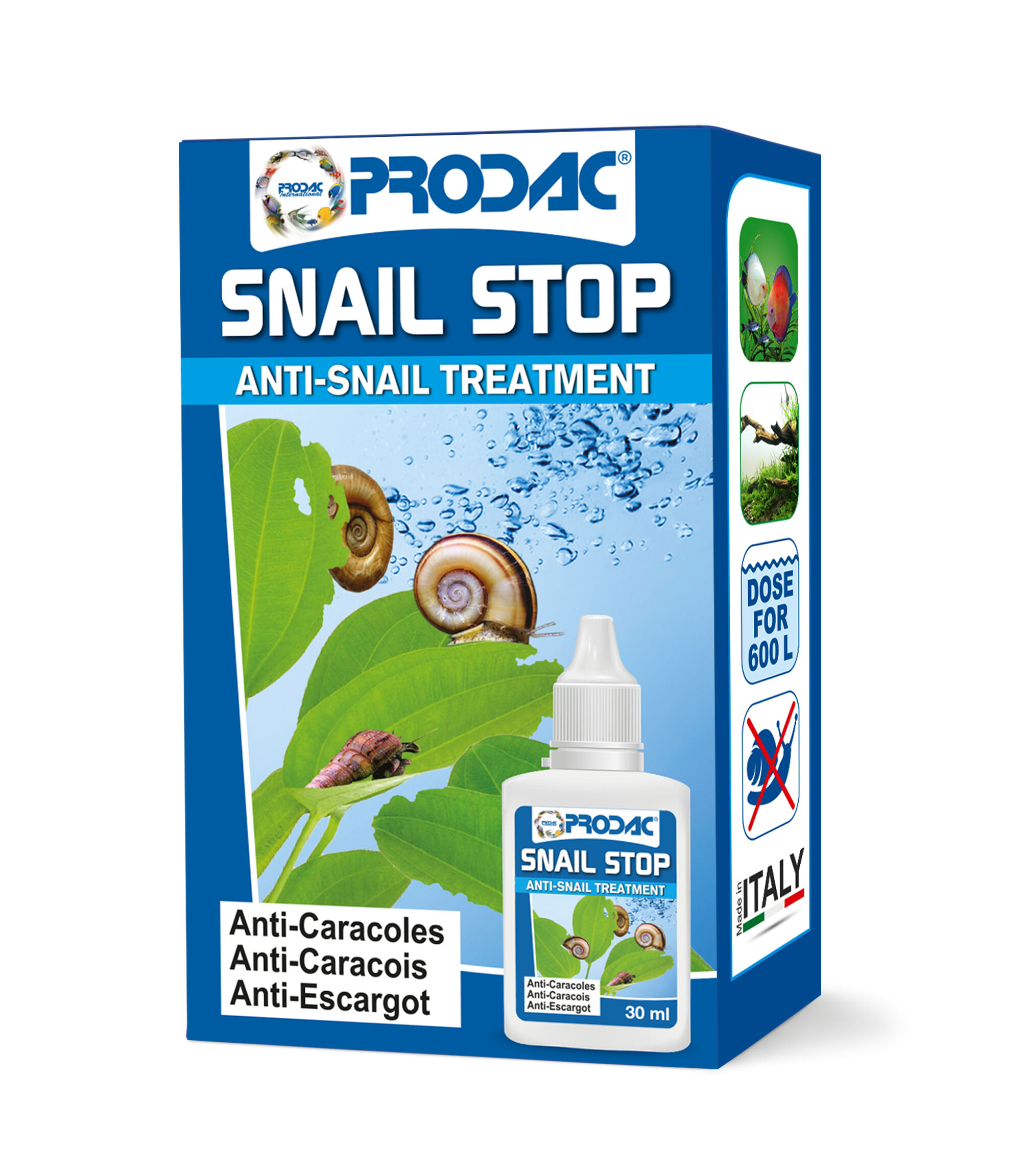 Prodac Snail Stop producto para evitar los caracoles de acuarios