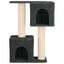 vidaXL &Aacute;rbol para gatos con postes de sisal Muebles Gatos mascotas Rascador, , large indicador imagen numero 5