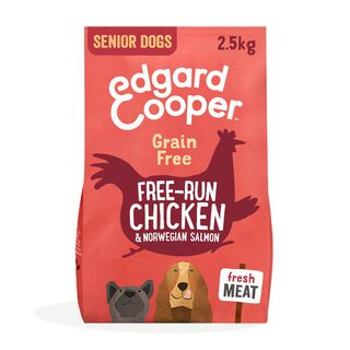 Edgard & Cooper Senior Salmón Noruego y Pollo pienso para perros