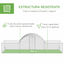 PawHut Gallinero Exterior de Acero Galvanizado 6,6x1,9x1,95 m Jaula para 12-14 Gallinas al Aire Libre con 3 Pisos Techo Cubierta de Tela y Corral para Conejos Aves Plata, , large indicador imagen numero 4