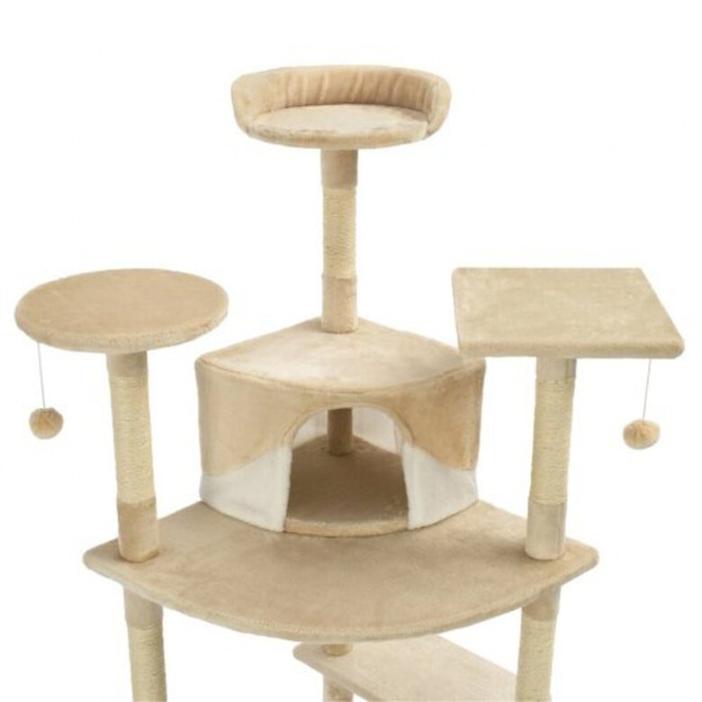 Rascador de sisal para gatos color Beige, , large image number null