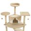 Rascador de sisal para gatos color Beige, , large indicador imagen numero 4