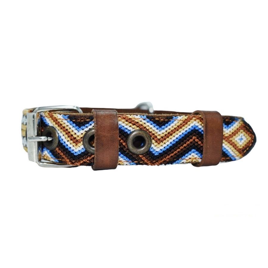 LOYAL COLLAR DE PIEL ARTESANAL TALLA M PARA PERROS, , large Imagen numero 2