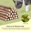 Nobleza - Palitos de Catnip para Gatos, Palitos de Hierba Gatera, Masticar Palos Gato, Juguetes para Gatos Morder, Hierba Gatera Juguete, para Cuidado Dental en Gatos, Contra la Halitosis, 30Pcs, , large indicador imagen numero 3