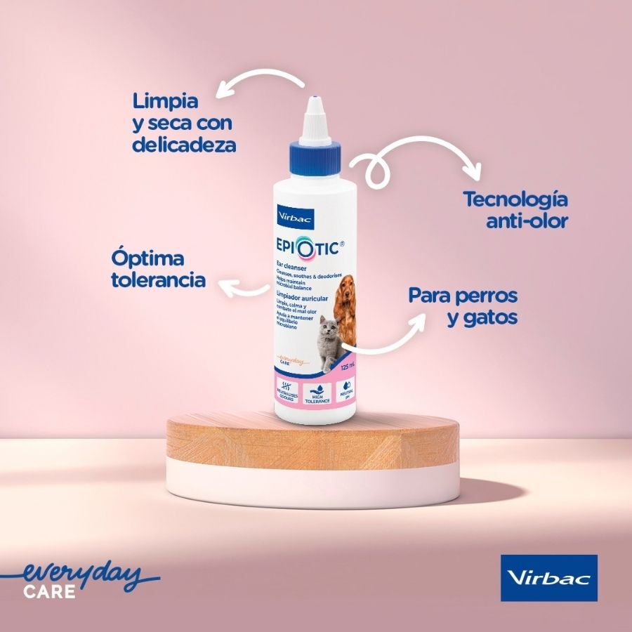 Virbac EpiOtic Limpiador de O&iacute;dos para perros y gatos, , large Imagen numero 3