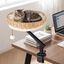 COSTWAY Cama Gato para Escritorio, Hamaca para Gatos Giratoria de 360&deg; de Rat&aacute;n con Coj&iacute;n Extra&iacute;ble y Bola Colgante, Cama para Gatos, Nido Suave para Mascotas para Oficina, Hogar, sin Taladrar, , large indicador imagen numero 2