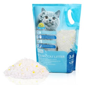 Nobleza Arena de sílice Absorbente y Cómodo para Gatos