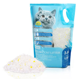 Nobleza Arena de sílice Absorbente y Cómodo para Gatos
