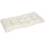 Outsunny Coj&iacute;n para Banco de 2 Plazas 110x48x8 cm Coj&iacute;n Rectangular para Interiores y Exteriores Lavable con 8 Puntadas y Asiento C&oacute;modo para Sillas Sof&aacute;s Crema, , large indicador imagen numero 1