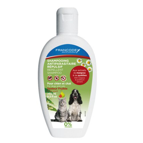 Francodex champ&uacute; antiparasitario para mascotas Imagen numero 1