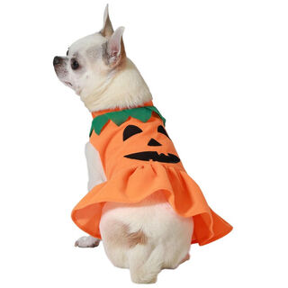 Atosa Disfraz Calabaza de Halloween para perros