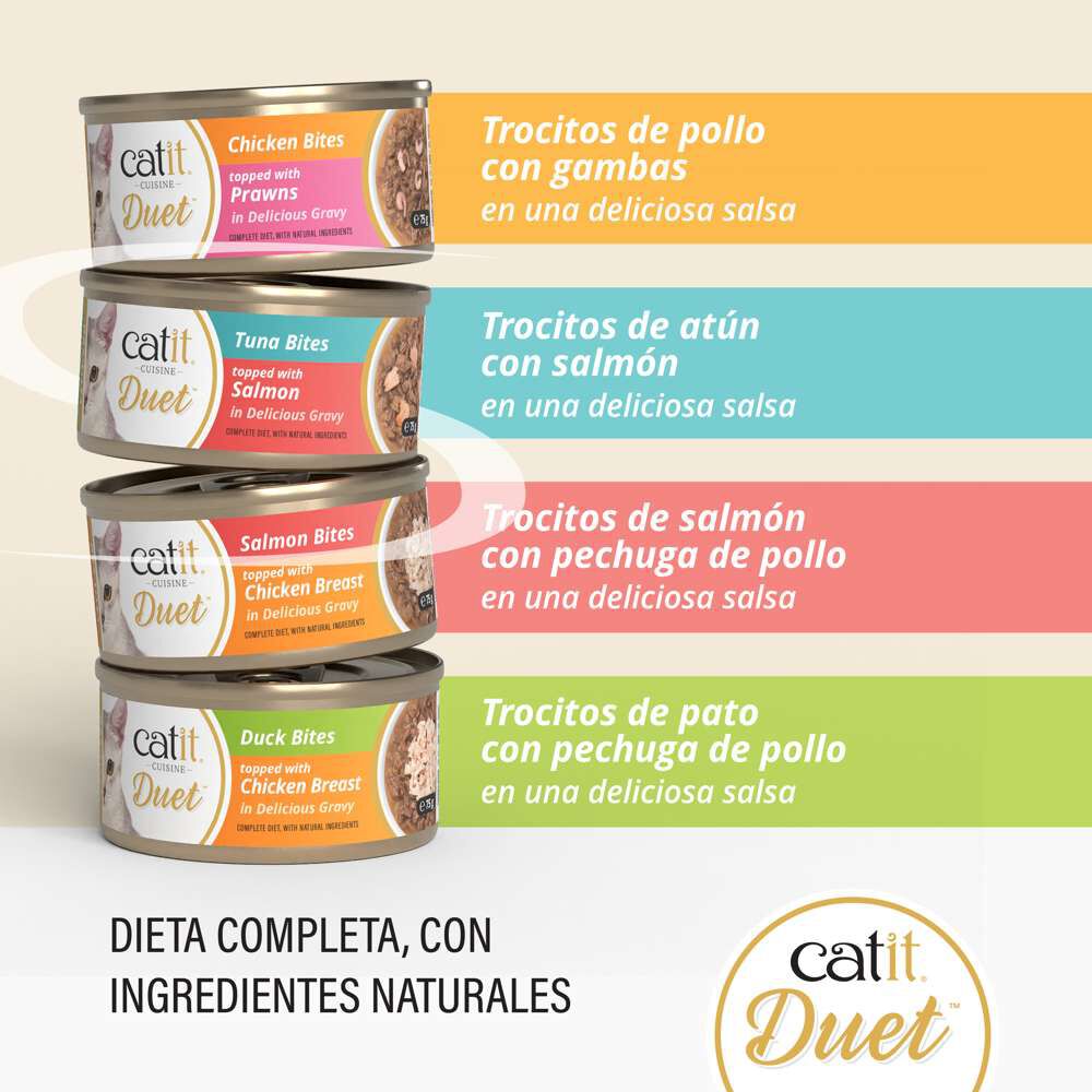 Catit Cuisine Duet Pack Variado, 12x75g, , large Imagen numero 3