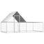 Gallinero de acero galvanizado para gallinas, , large indicador imagen numero 1