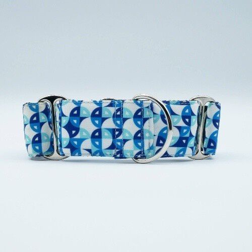 Baona collar martingale henderson de nylon reciclado azul para perros, , large Imagen numero 3