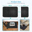 Nobleza- Alfombra para Gatos,Estera Arena Gatos(60x40cm,Negro),diseño de doble capa en forma de panal,Antideslizante Estera Arena Gatos,Plegable Cat Litter Mat,material impermeable, , large indicador imagen numero 2